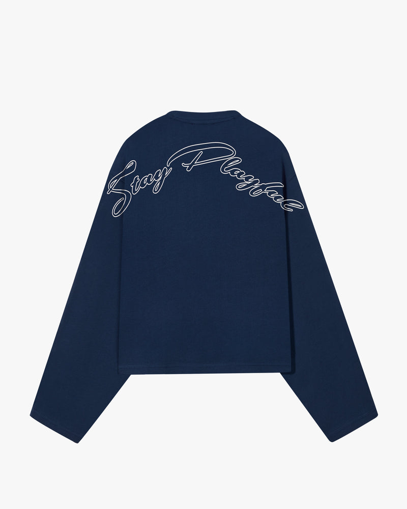 PLAYFUL LONGSLEEVE NAVY