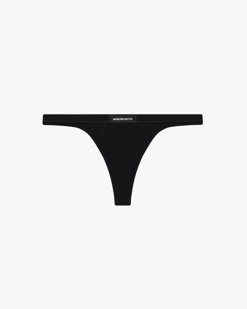 CLASSIC THONG BLACK