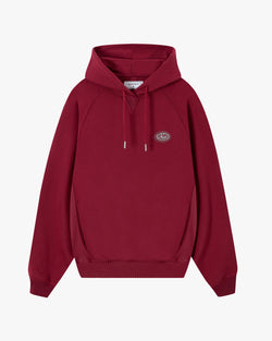 ESSENTIALS HOOD BURGUNDY