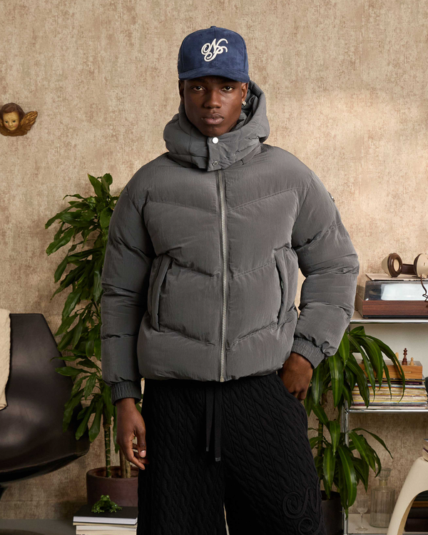 OG PUFFER JACKET GREY