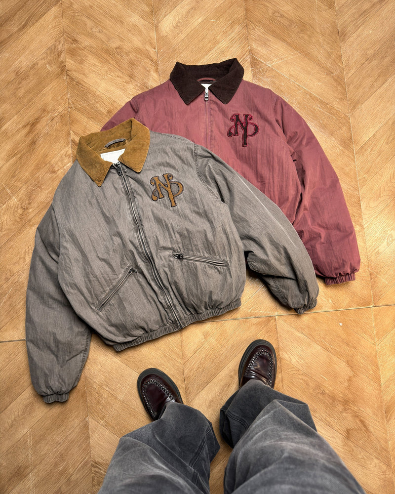 "NOT WORKING" JACKET BURGUNDY