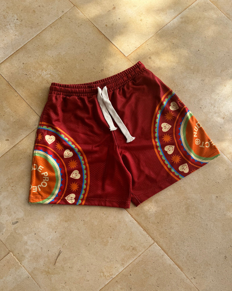 RICH SHORT RED