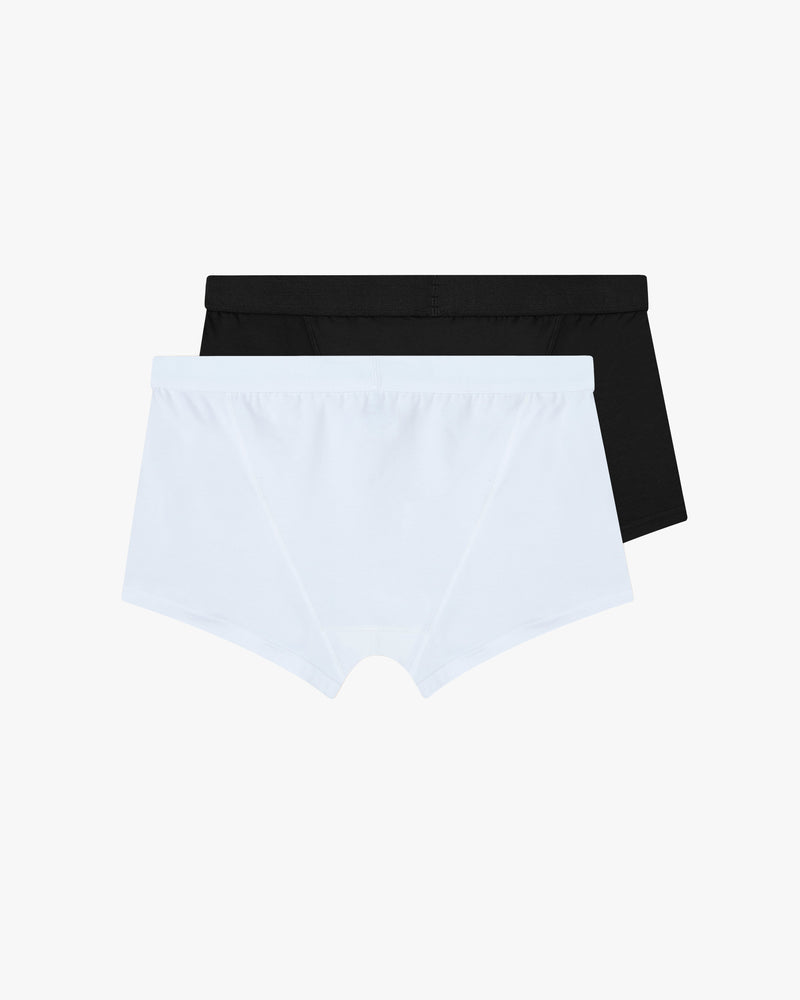 JAKE BRIEF DOUBLE PACK - WHITE/BLACK