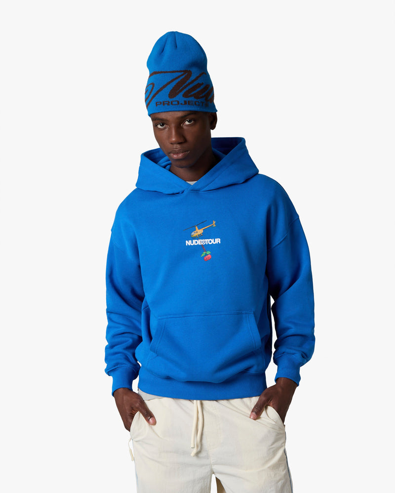 NUDE TOUR HOOD BLUE