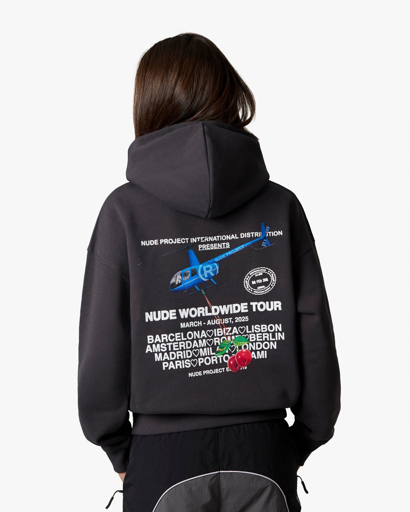 NUDE TOUR HOOD ASH