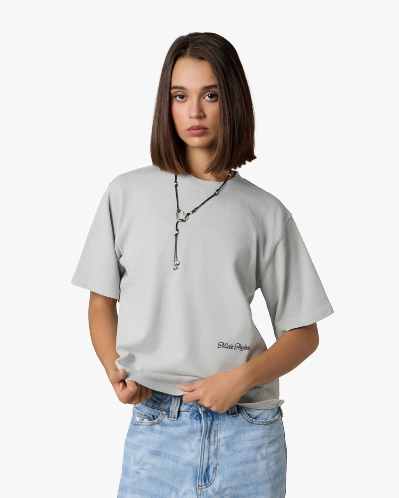 PERFECT BOXY TEE GREY