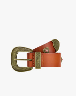 SHERIFF BELT BROWN