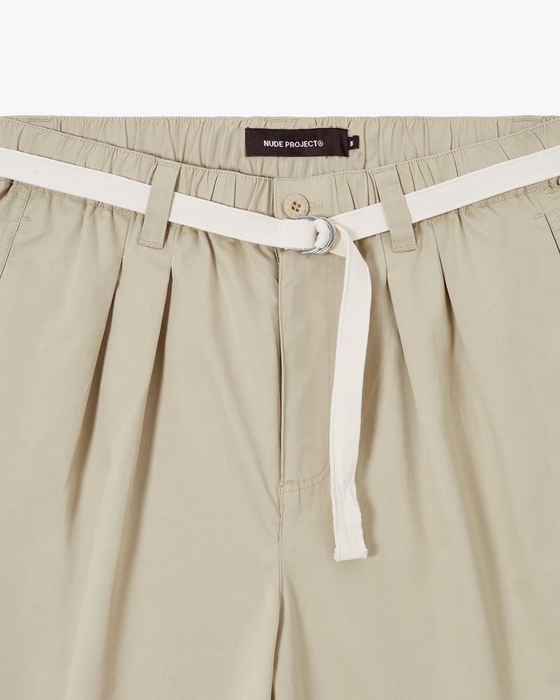 TAILORING SHORTS BEIGE