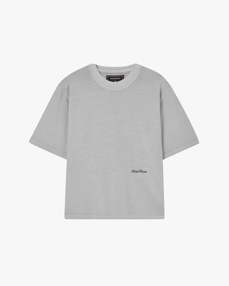 PERFECT BOXY TEE GREY